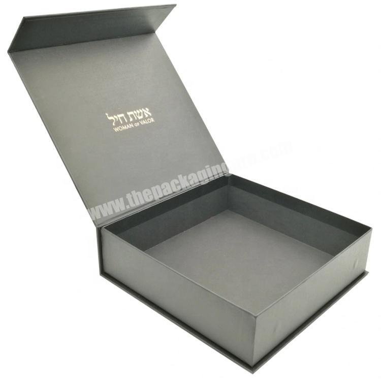 Custom Printed Cardboard Paper Gift Storage Packaging Box for Gifts with Inlay