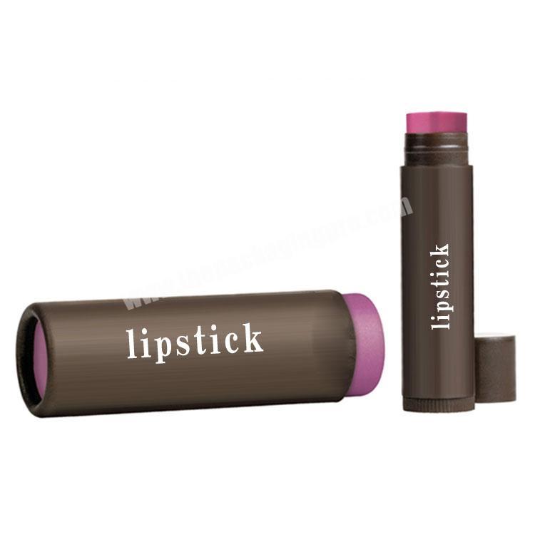 custom printed cardboard tube cylinder gift box paper lipstick tube