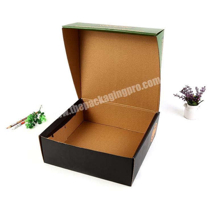 Custom printed colorful corrugated mailer box paper packaging shipping box