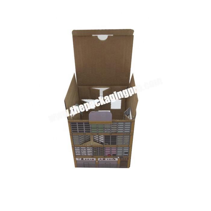 Custom printed corrugated paper packaging box for 3c scissors