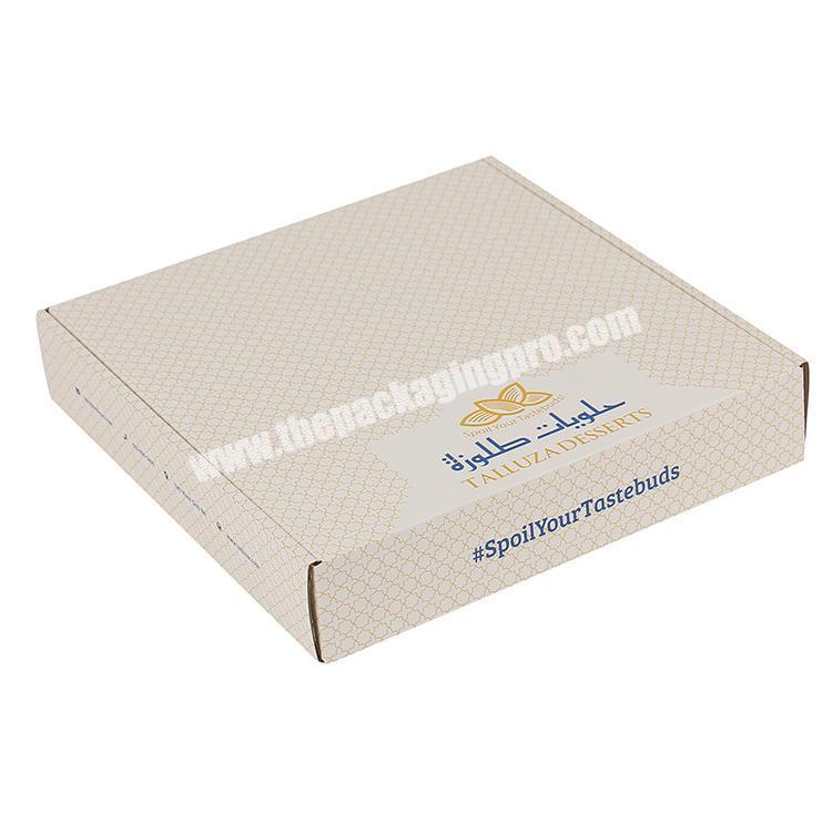custom printed corrugated paper packaging pizza boxes