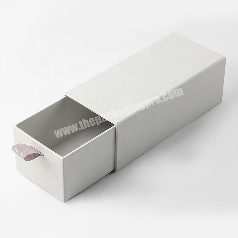 Custom Printed Cosmetic Packaging Sliding Drawer Boxes For Cosmetic
