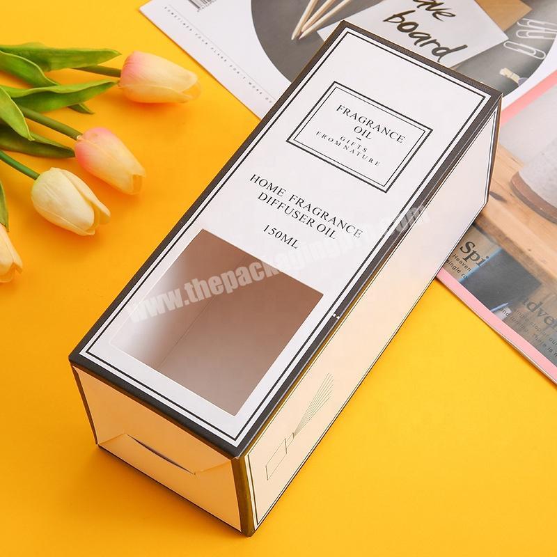 Custom Printed Cosmetic Paper Packaging Perfume  Box For Perfume Bottle