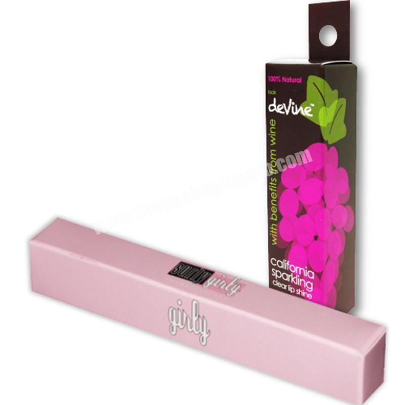 Custom printed cosmetics packaging box lipstick box