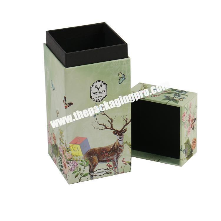 custom printed delicate perfume paper packaging box