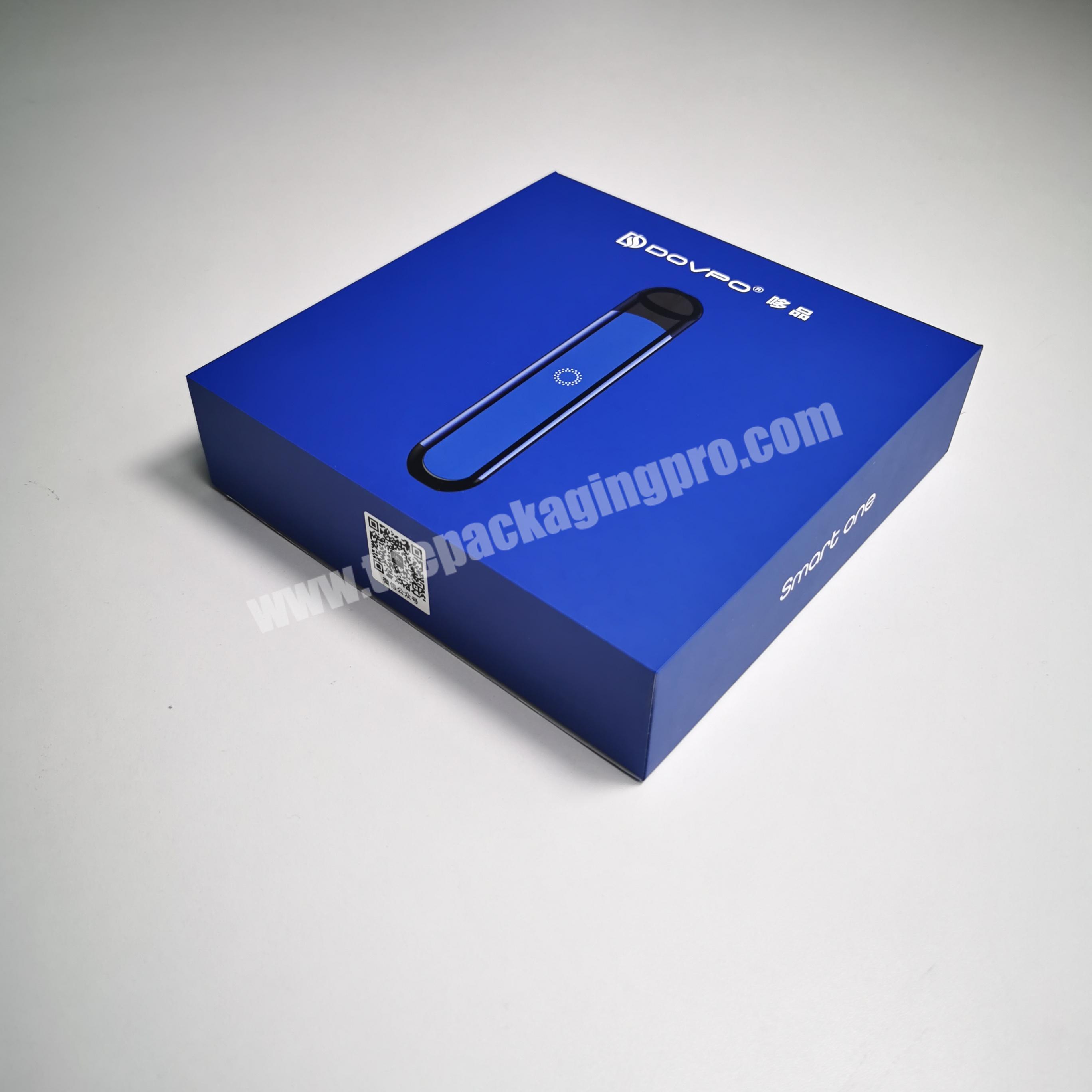 Custom printed elegant folding paper box seed paper packaging box