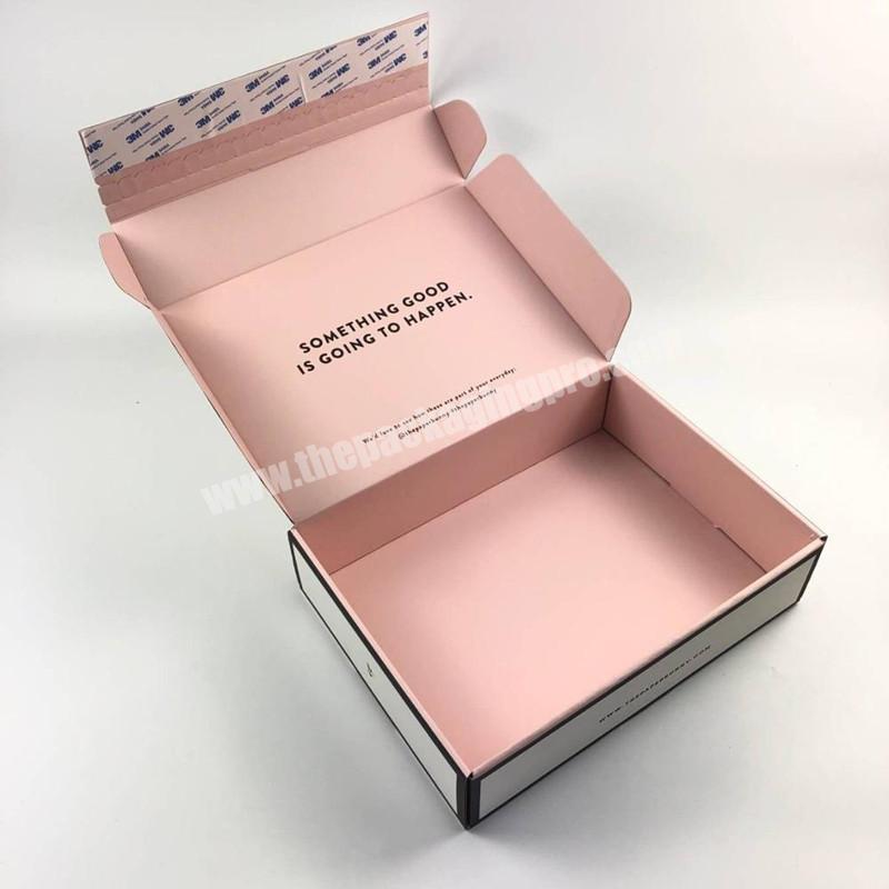 Custom Printed Flute E-Commerce Packaging Box Corrugated Cardboard Shipping