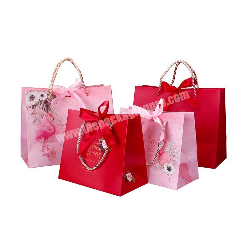 Premium Photo | Close up on craft paper bags with decorations