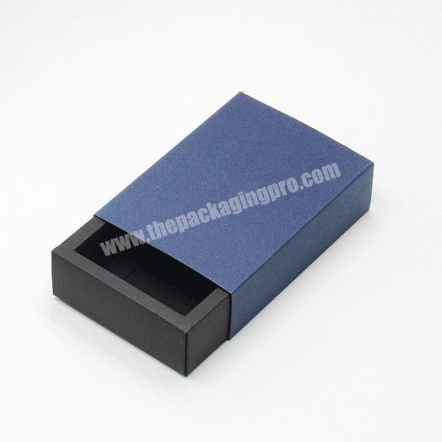 Custom Printed Foldable Paper Handmade Soap Packaging Box Slide Drawer Box