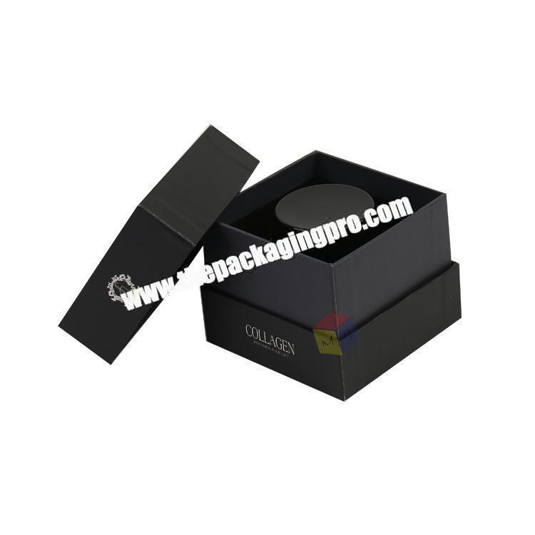custom printed hard paper packaging box cosmetic square