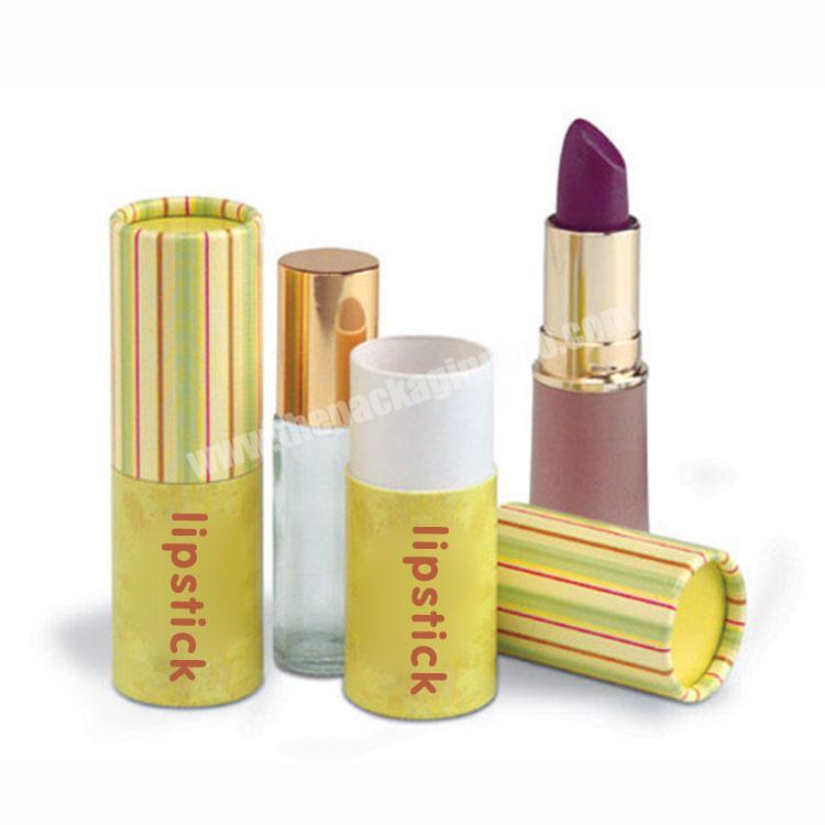 custom printed lipstick tube luxury packaging paper tube
