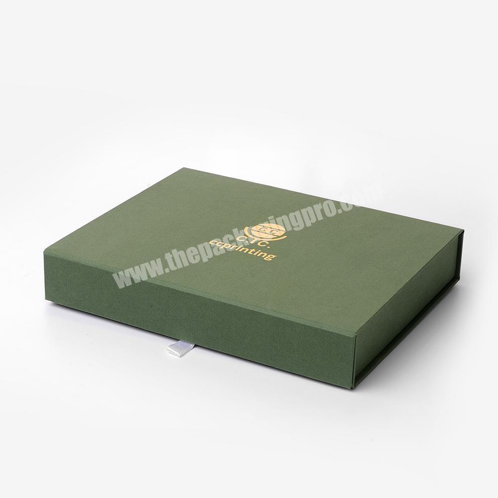 Custom Printed Luxury Gift Folding Magnetic Cardboard Paper Packaging Boxes For Shirt Clothes