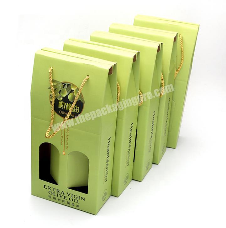 Custom Printed Luxury Gift Packaging  Bag and Cardboard Empty Paper Gift  Box for wine