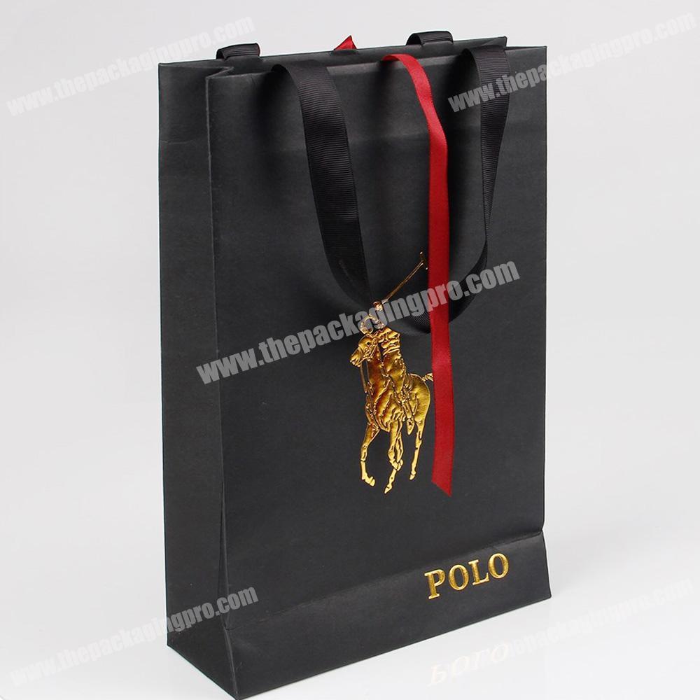 Custom printed luxury packaging gift paper bag making machine factory