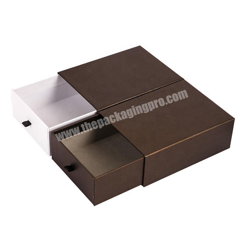 Custom Printed Luxury Packing Drawer Box For Clothing Underwear
