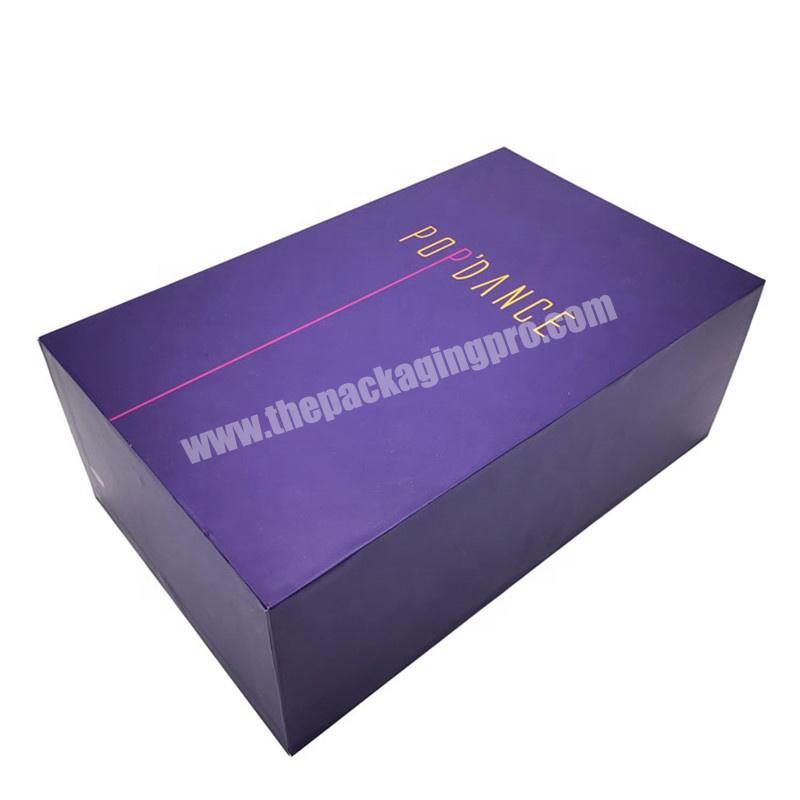 Custom Printed Matte Cardboard Rigid Shoe Box Packaging Luxury Sliding ...