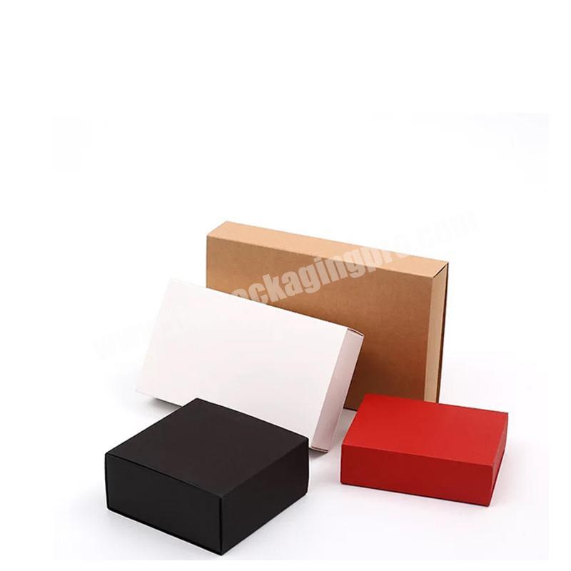 Custom Printed Packaging Cardboard Boxes Corrugated Carton Box Folding Drawer Gift Box With Custom Logo
