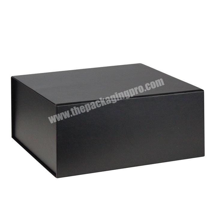 Custom printed packaging cardboard boxes folding magnetic box for gift