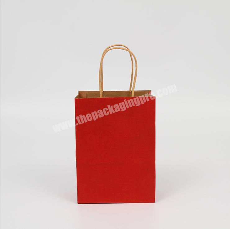 custom printed paper bags eyelash bag packaging recycle bag
