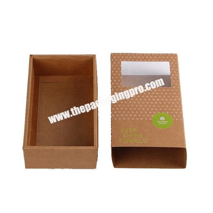 Custom printed paper kraft packaging box for sweet candy