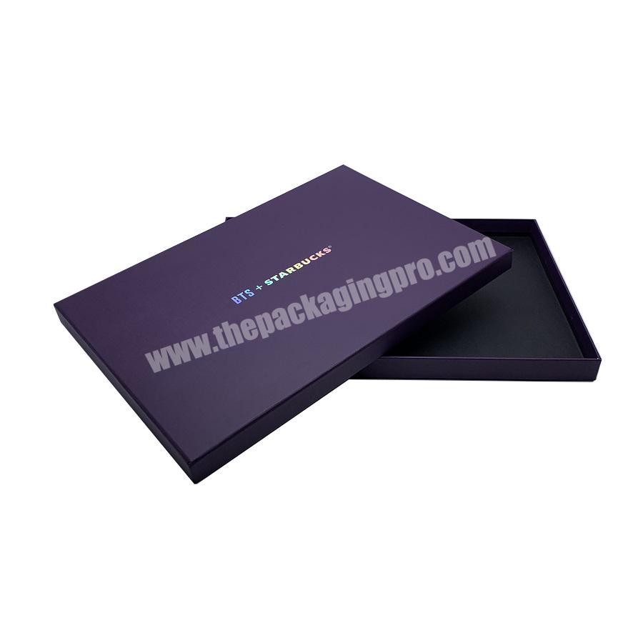 custom printed product packaging box for clothes storage