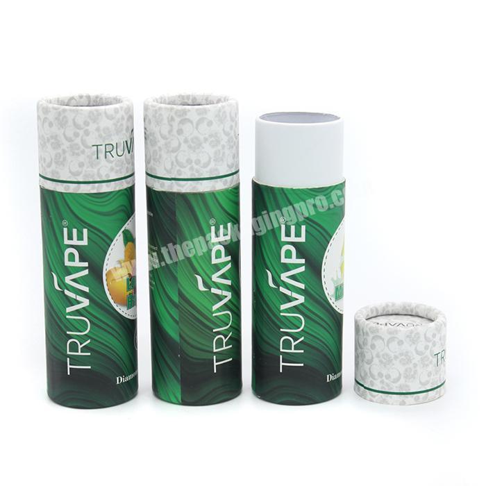 custom printed round gift boxes rolled edge paper tube box packaging