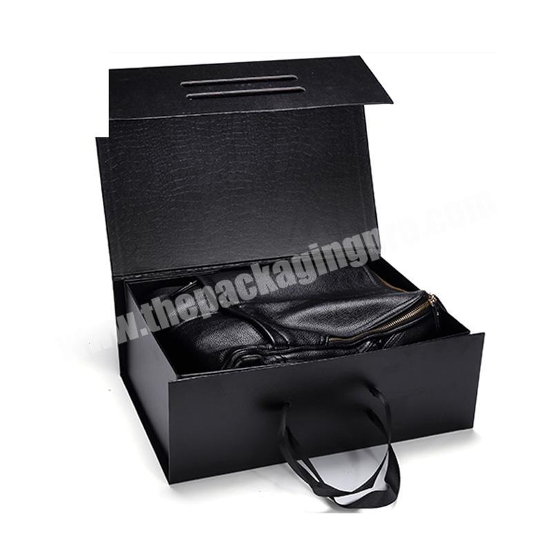 Custom Printed shoe clothing shipping luxury cardboard foldable paper box