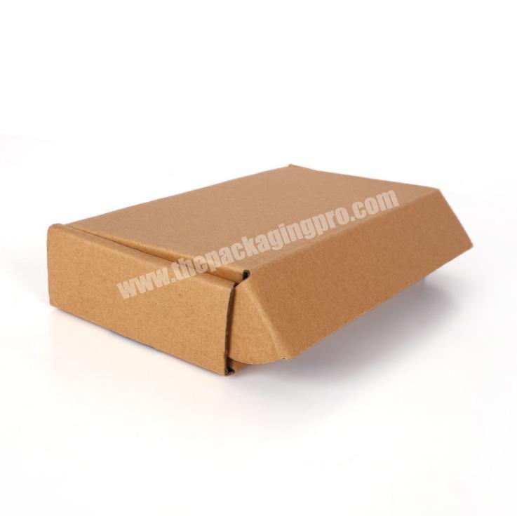 Custom printed T shirt paper box cardboard corrugated shipping boxes