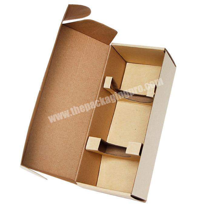 Custom Printed With Logo Corrugated Paper Folding Packaging Shoe Box