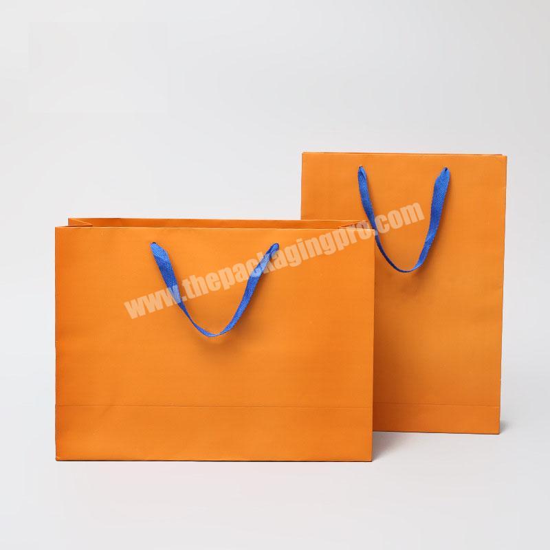 Custom Printed Your Own Logo Packing Gift Fancy Shopping Paper Bag with Square Bottom