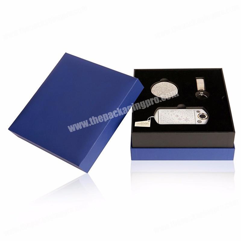 Custom printing cardboard paper foam eva tray insert perfume packaging boxes
