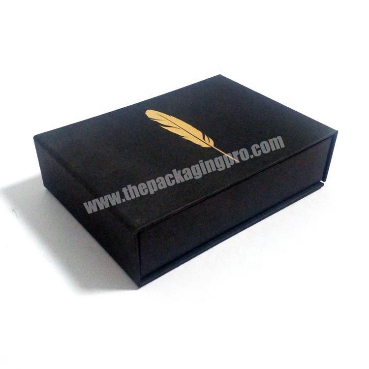 Custom Printing Cardboard Paper Packaging Magnetic Gift Card Box With Magnet Closure