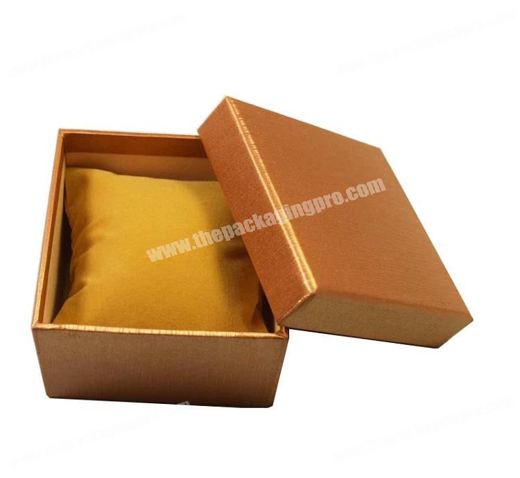 Custom Printing Cardboard Paper  Pillow Inside Watch Presentation Gift Box Packaging