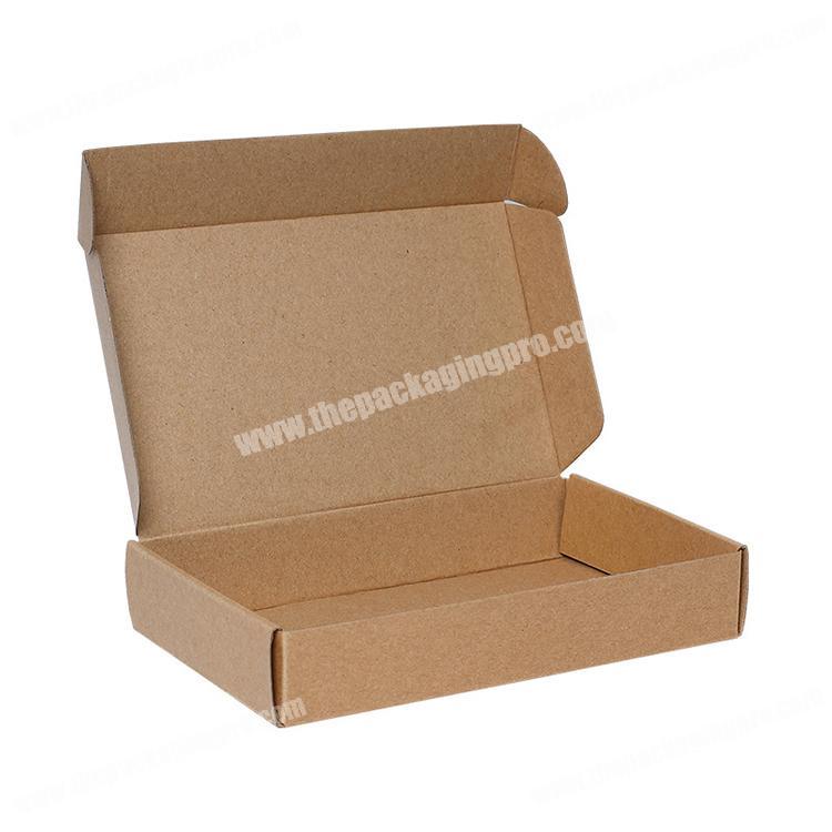 custom printing carton kraft paper cardboard shipping box