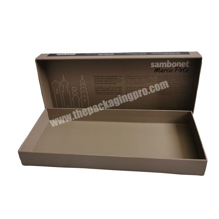 Custom printing Chopsticks and spoon packaging paper box