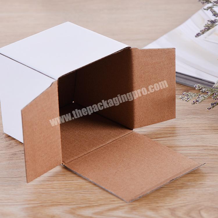 Custom Printing Corrugated Box Mailer Square Paper Shipping Box
