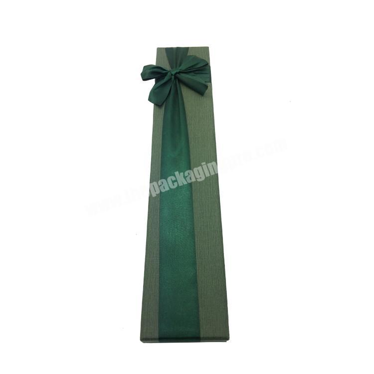 Custom Printing Cosmetic Cardboard Black Necklace Gift Box