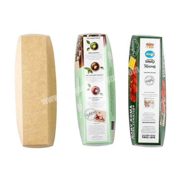 Custom Printing  Disposable Food Grade kraft Paper Fast Food  Packaging Box