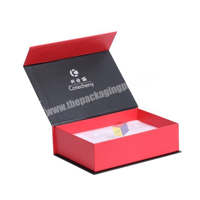 custom printing exquisite packaging luxe magnetic paper gift box
