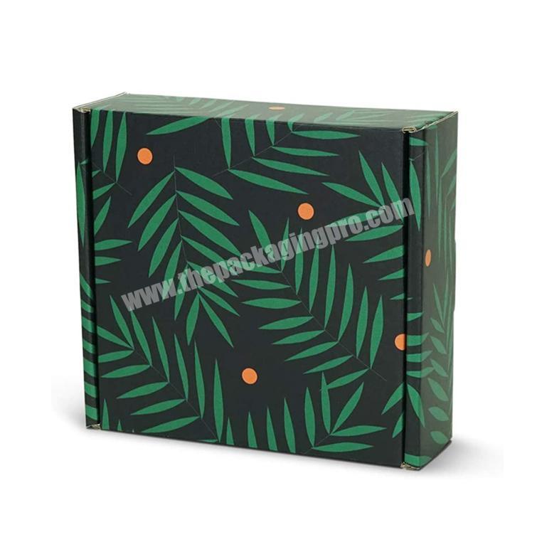 Custom Printing Foldable Craft Corrugated Shipping Packaging Box Logo
