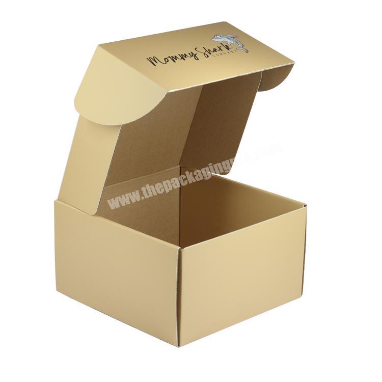 Custom printing folding corrugated paper custom carton box for mailing