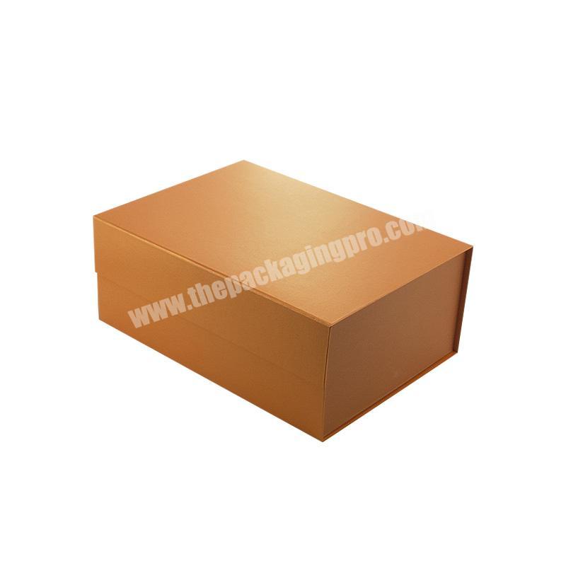 Custom printing magnetic closure retail gift wrap packaging box for product packing