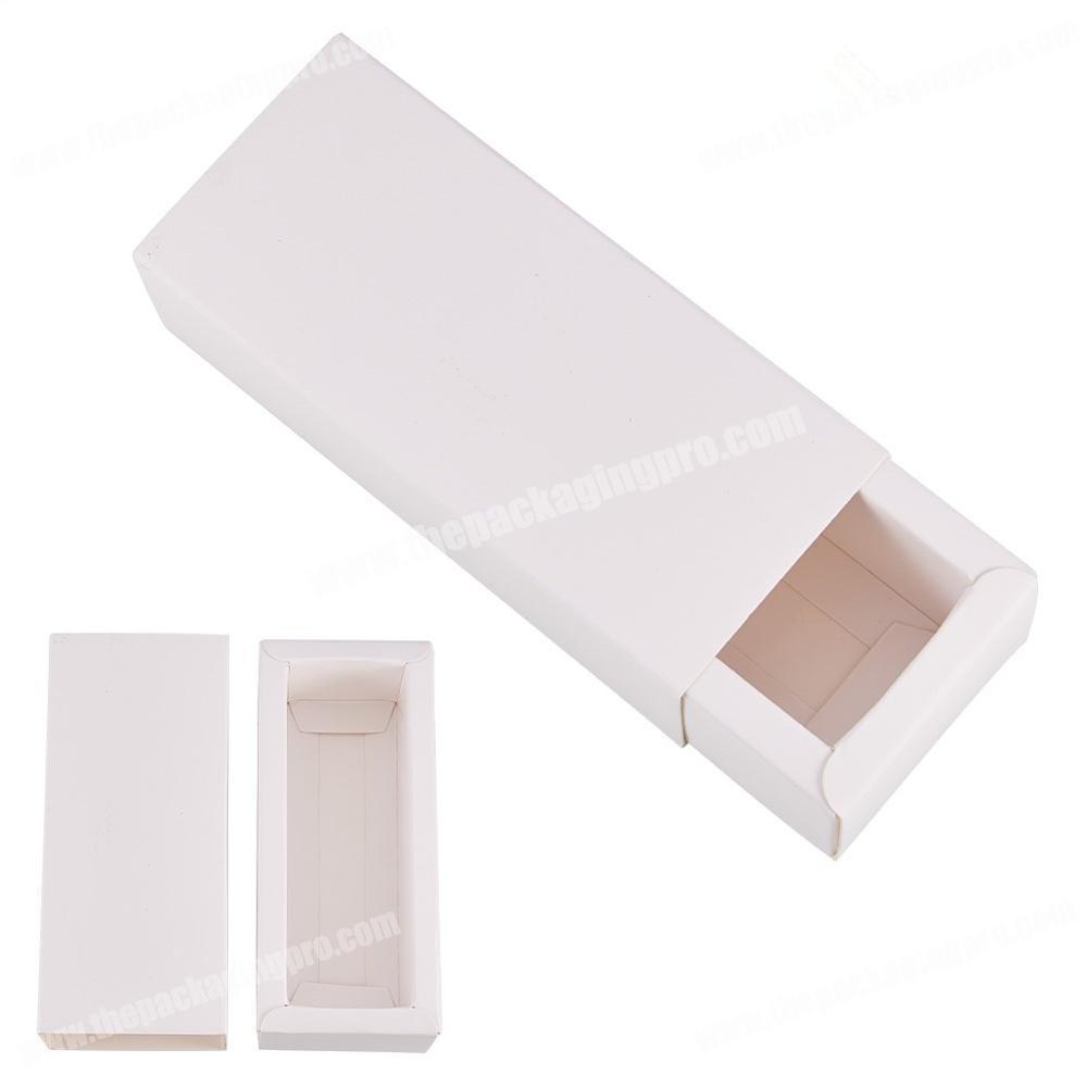 Custom printing paper box show clear window drawer box ribbon handle