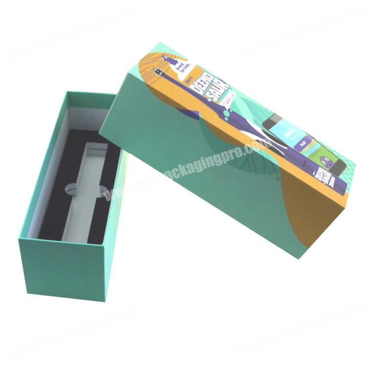 Custom Printing Paper Lid and Base Die Cut EVA  Luxury GPS Watch Band Packaging Box