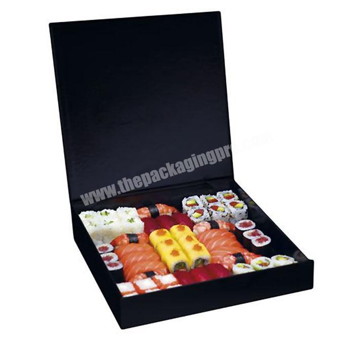 Custom Printing paperboard handmade Sushi packaging box