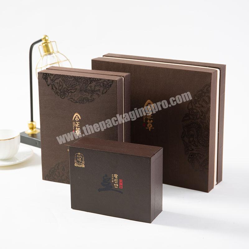 Custom Printing Paperboard  rigid  Paper Box Gift Packaging, Healthy Care with Foam Packaging Box