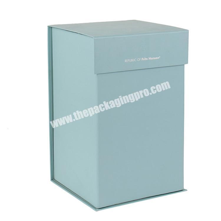 custom printing rectangle magnetic folding gift box