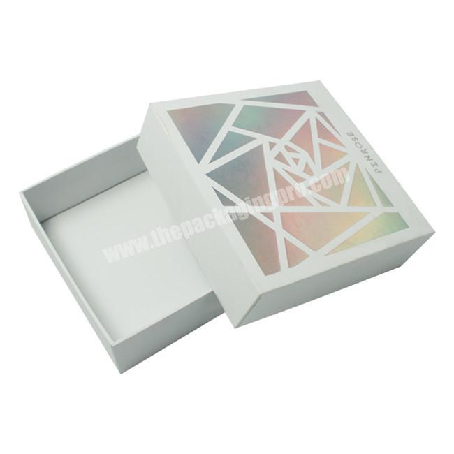 Custom Printing White Color Sweet Candy Gift Box , Cheap Cardboard Paper Packaging Shipping Box