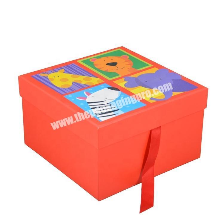 Custom product packaging box printed cardboard Children's toy box