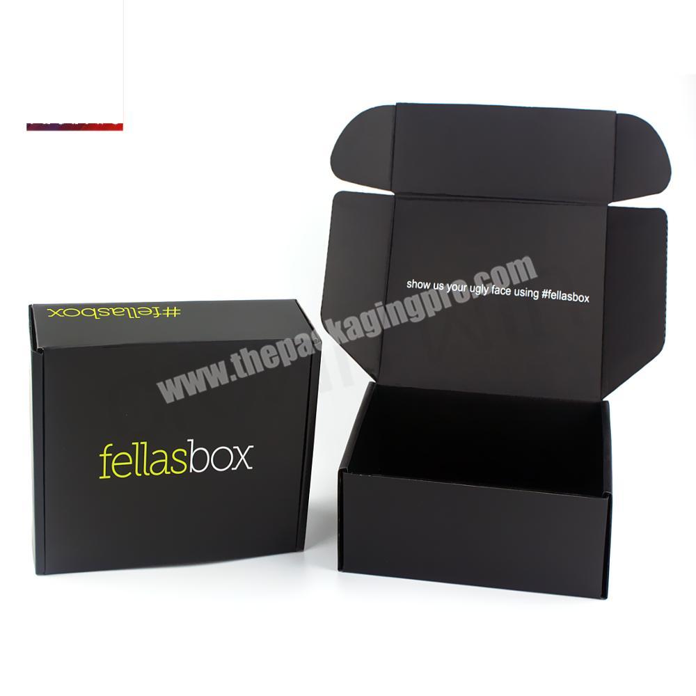 Custom product Packaging Corrugated Cardboard T-shirt Storage Box